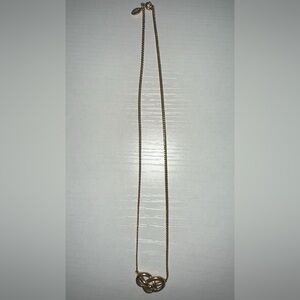 Avon Gold Knot Chain Necklace